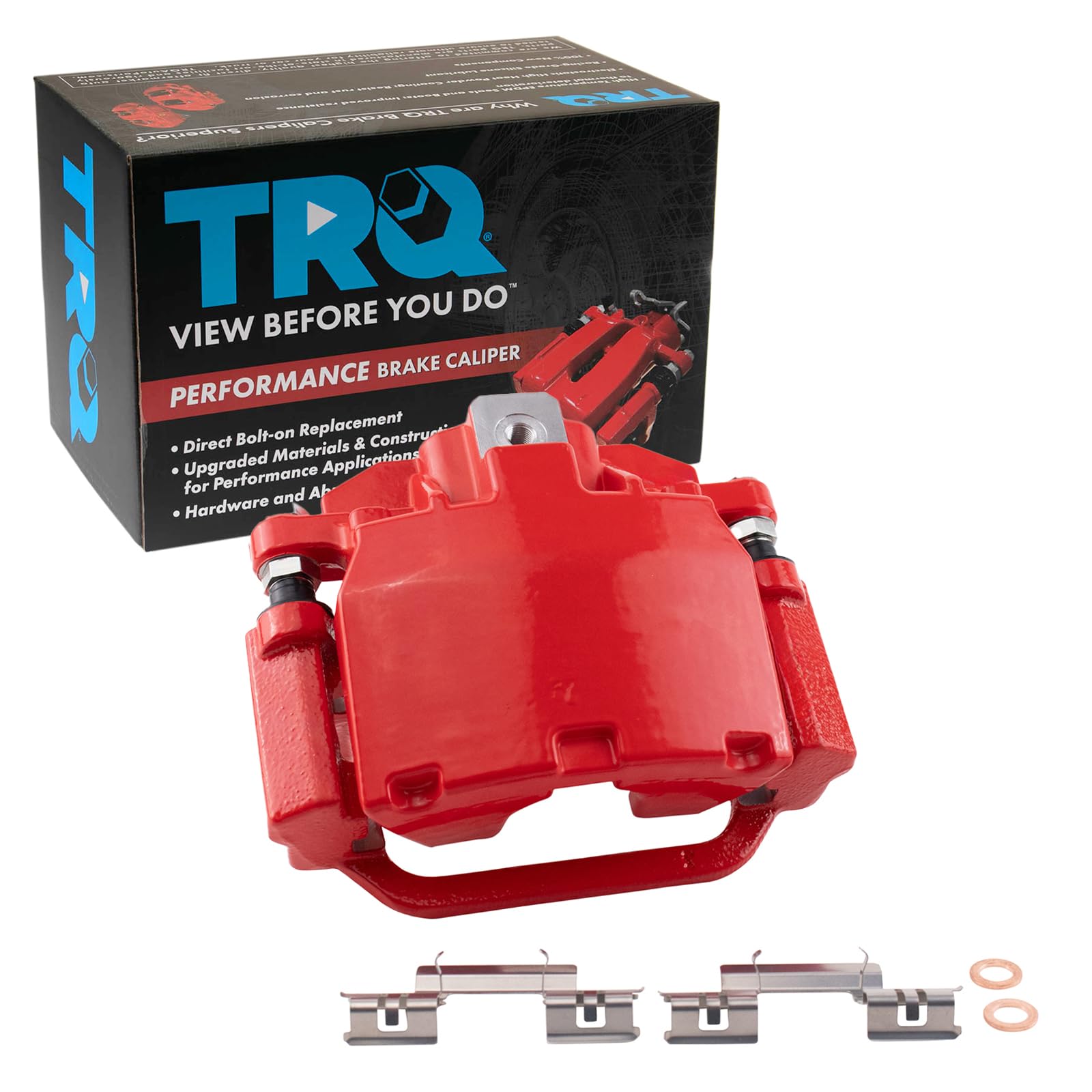 TRQ Rear Right Brake Caliper Compatible with 2007-2018 Cadillac 2007-2018 Chevrolet GMC