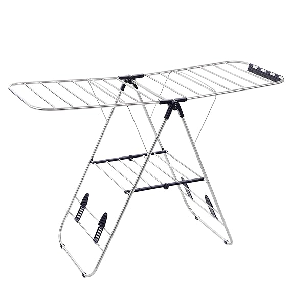 SONGMICS LLR502 Folding Clothes Airer Clothes Airer Clothes Airer 16m
