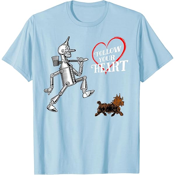 Amazon.com: Big Tin Man Shirt Art The Wizard of OZ Tinman T-Shirt