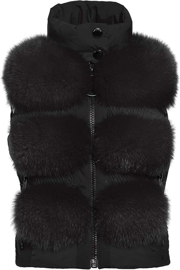 Goldbergh Foxy Stretch Fur Vest at Amazon Women's Coats Shop