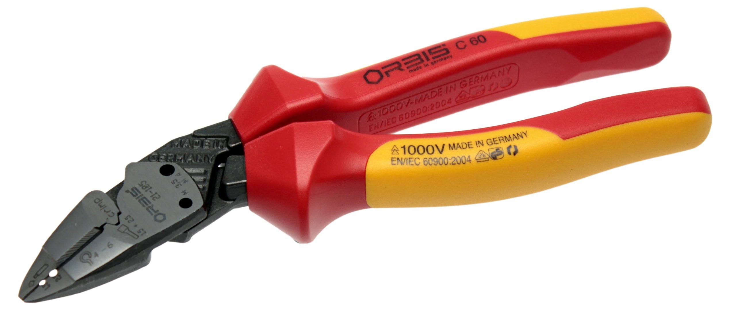 Orbis 21-1850/40RV HD Multifunctional Diagonal Cutter "EvoMaxx XL" 7" with Dual-Component-VDE-Sleeve