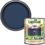 Cuprinol Garden Shades Iris 1L Wood Paint Water Based Brush or Spray