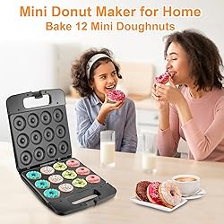 Mini Donut Maker Machine - Mini Pancakes Maker