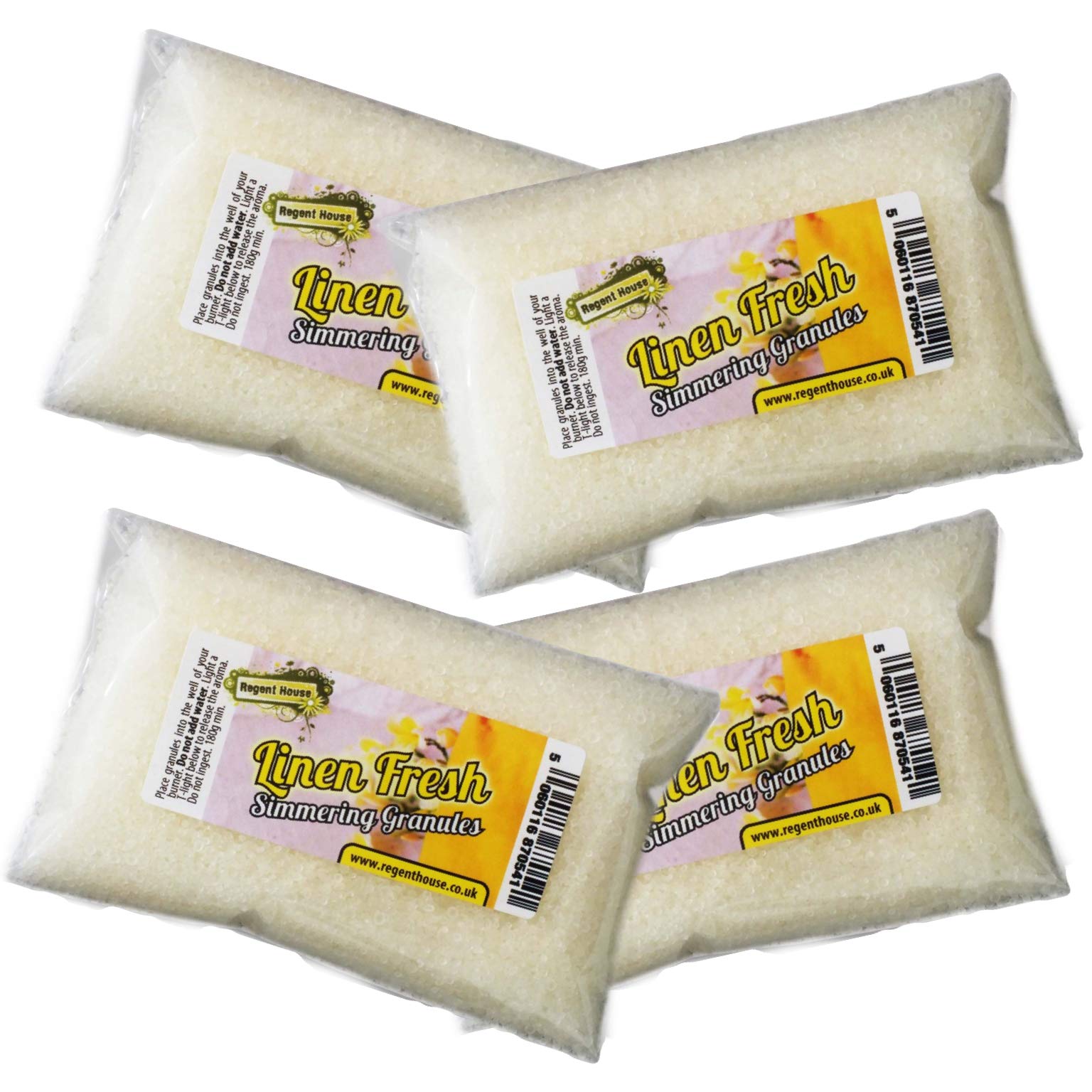 Regent House SIMMERING GRANULES (4 packs) (Linen Fresh)