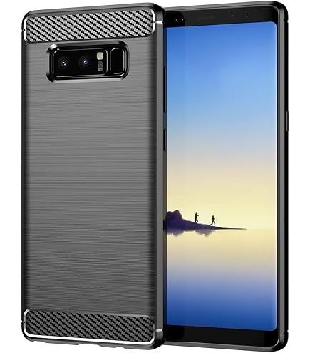 Amazon.com: WOGROO for Samsung Galaxy Note 8 Case Black, Scratch