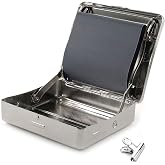 Daycount Metal Automatic Cigarette Smoking Rolling Machine Roller 70mm (Random Pattern)