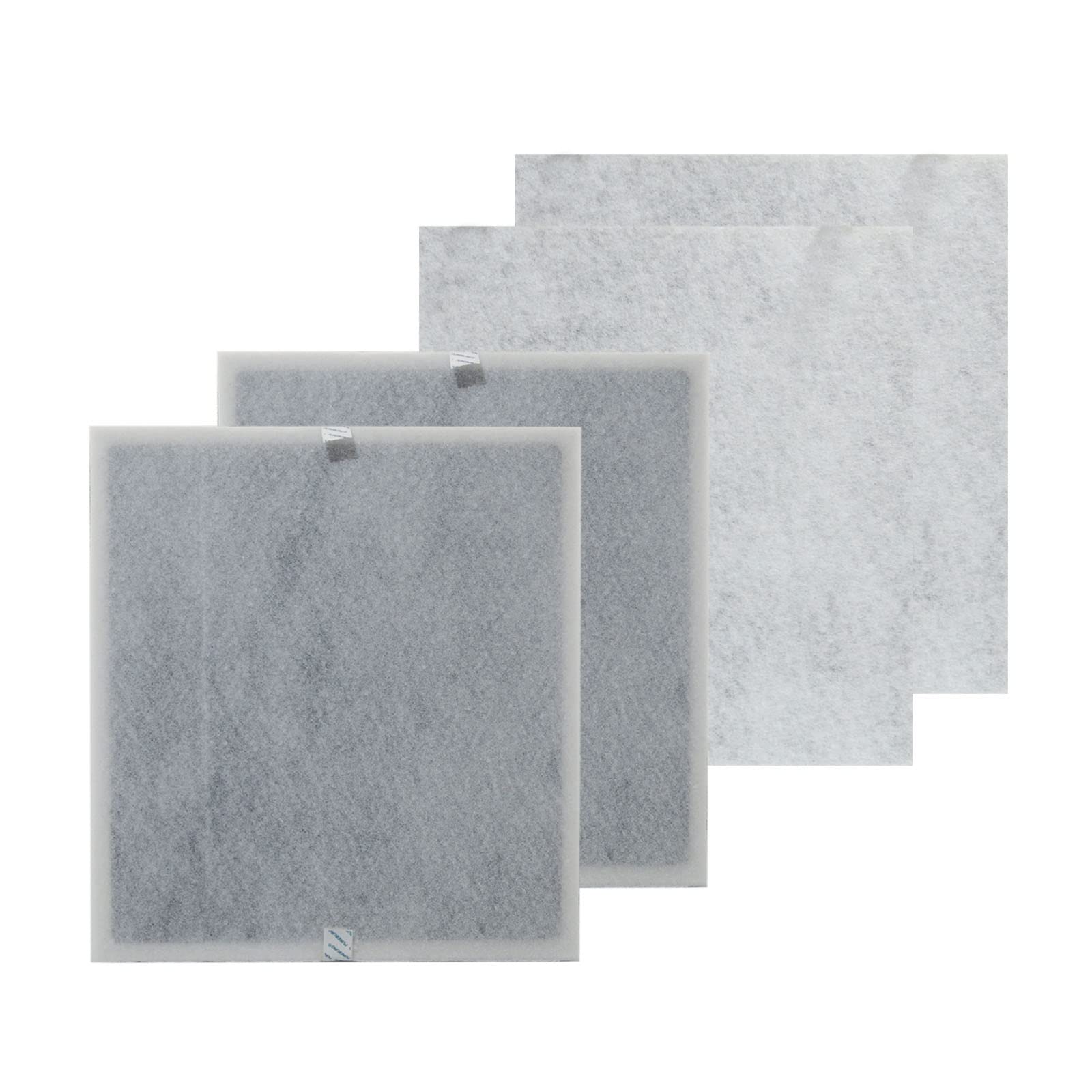 PUREBURG Replacement Filter Compatible with Homvana H211 H211S & Govee life H7123 Air Purifiers,2-Pack H13 HEPA 4-Stage Filtration Activated carbon