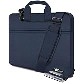Hseok Laptop Case 15.6 inch Shoulder Bag with Strap,Dark Blue | Shockproof &amp; Water-Resistant Handbag, Compatible with Most 15.6-16 inch MacBook HP Dell ASUS ACER Lenovo Notebooks