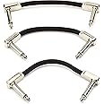 Ernie Ball Flat Ribbon Patch Cable, 3 Inch (P06220)