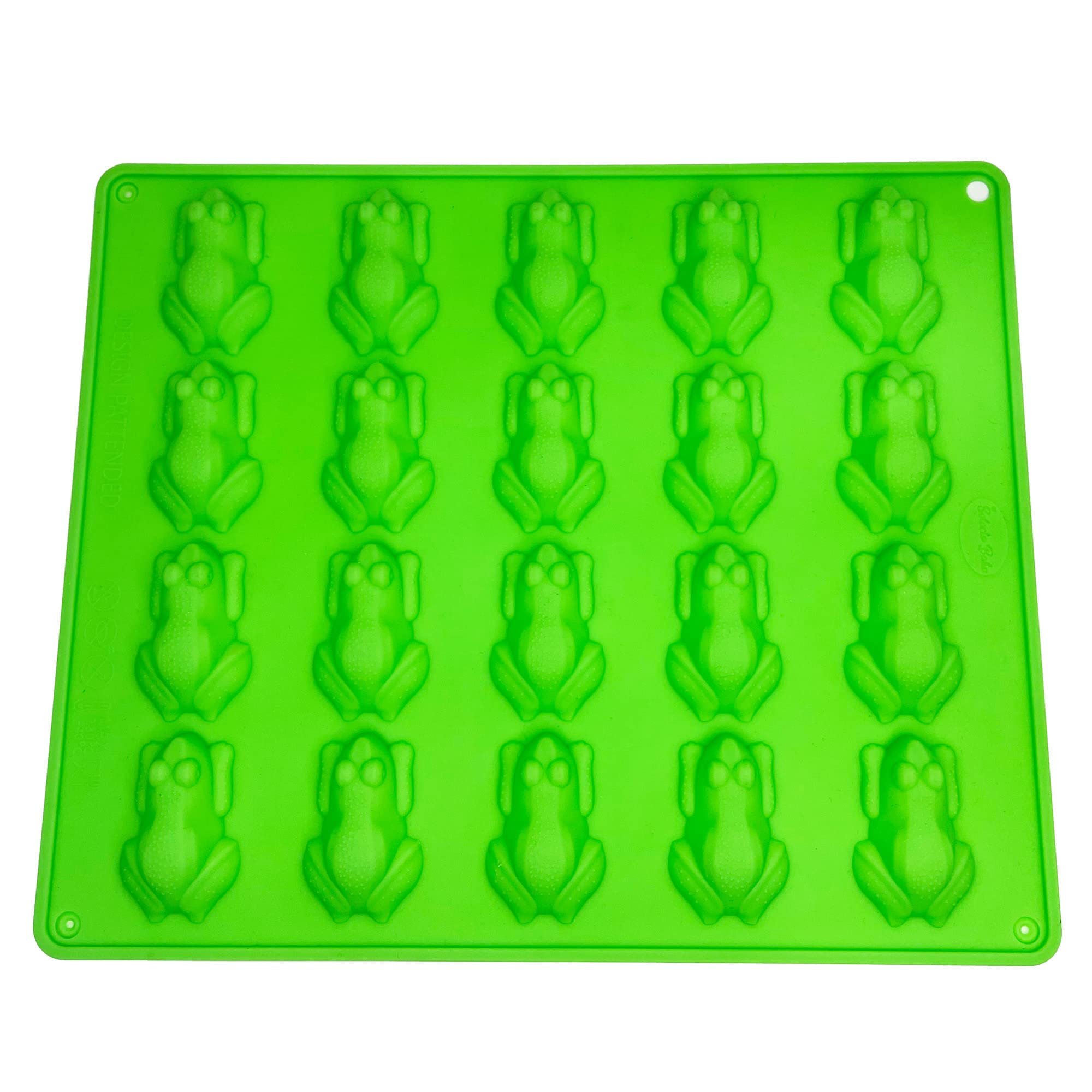 Selecto Bake Frog Chocolate Moulds Silicone Candy Mould Non-Stick Reusable DIY Baking Molds for Jelly, Gummies, Crayons, Gelatine, Cake Decoration, Soap, Resin