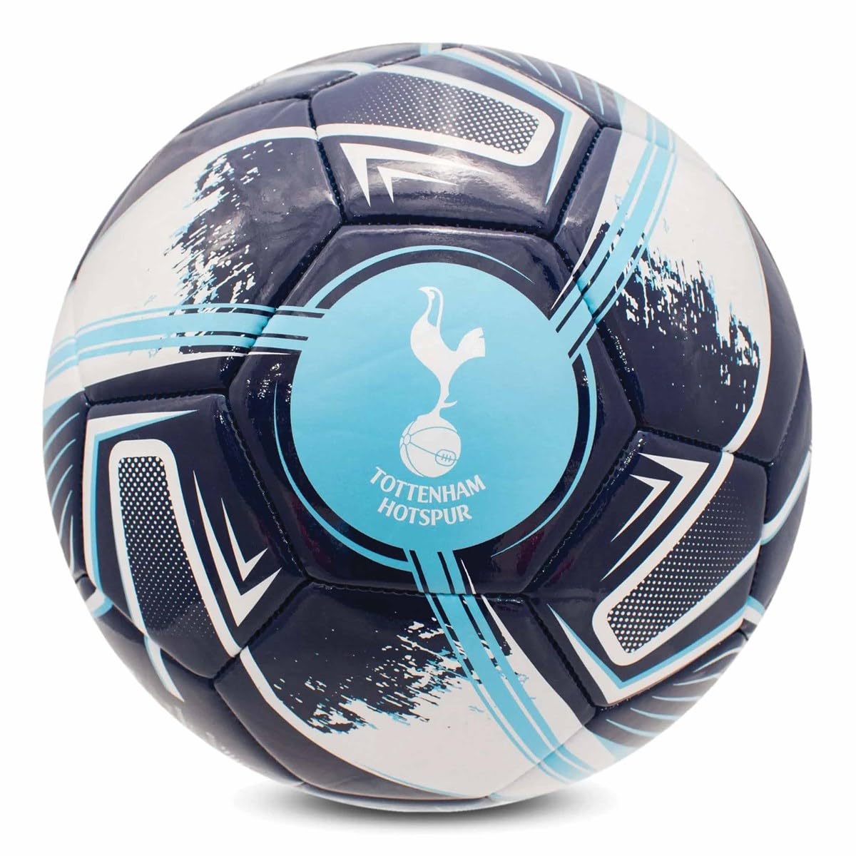 Tottenham Hotspur Hy-Pro Officially Licensed F.C. Football – Size 5, Turbine Design, Spurs Merchandise, Training, Match, Collectible For Kids and Adults