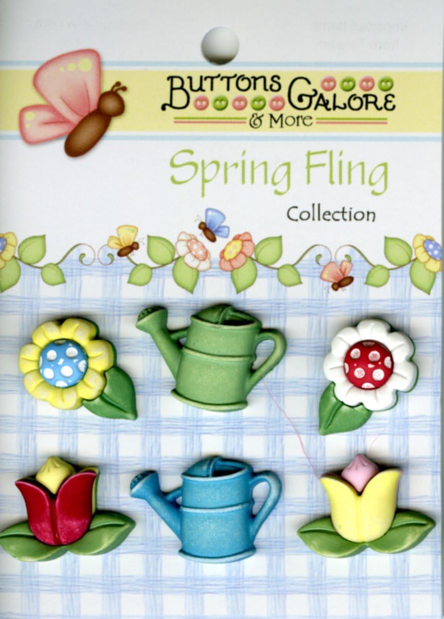 Spring ButtonsGarden Treasures