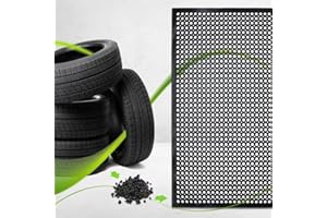 Anti-Fatigue Rubber Floor Mat - NANBOWANG Commercial Grade Grease Resistant Non-Slip Recycle Tyre Floor Mats for Restaurant Kitchen Bar Garden Outdoor Wet Area (40"X80")