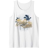 Margaritaville Women's Classic Fit White Tank Top