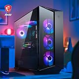 MSI MPG GUNGNIR 110R Mid-Tower Case ARGB 4x120mm Temp Glass USB-C Turbo view 7