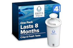 Brita 42432 Pitcher Replacement Filters, 4-Pack