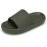 Tormigo Boys and Girls Cloud Wide Slides for Kids – Non-Slip Summer Slippers Lightweight Beach, Pool, and Indoor Shower Sandals