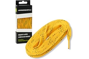 Winnwell Waxed Hockey Skate Laces - Ice Hockey & Roller Blade Skates Laces, Multiple Lace