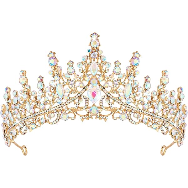 Amazon.com: costozon Tiaras And Crowns 109.25 Ctw Rose Cut