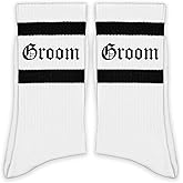FUQWZ Gothic Wedding Socks - Bride, Groom, Til Death Socks