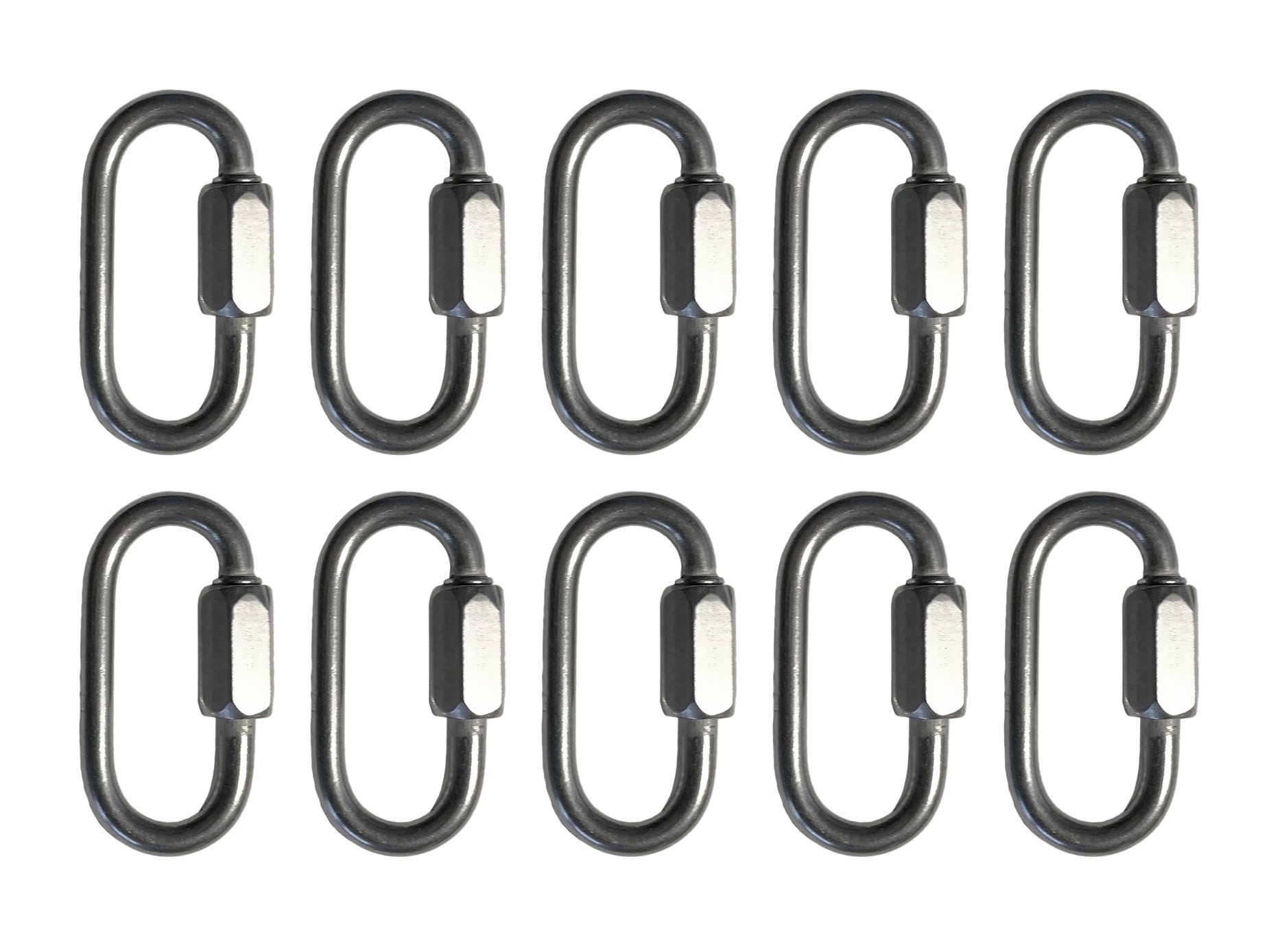 10 Pieces Stainless Steel 316 Quick Link 3.5mm 1/8" Marine Grade