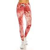 LA12ST Jogger Pants for Women Womens Sweatpants Drawstring Pockets Soft Workout Yoga Lightweight Lounge Pants