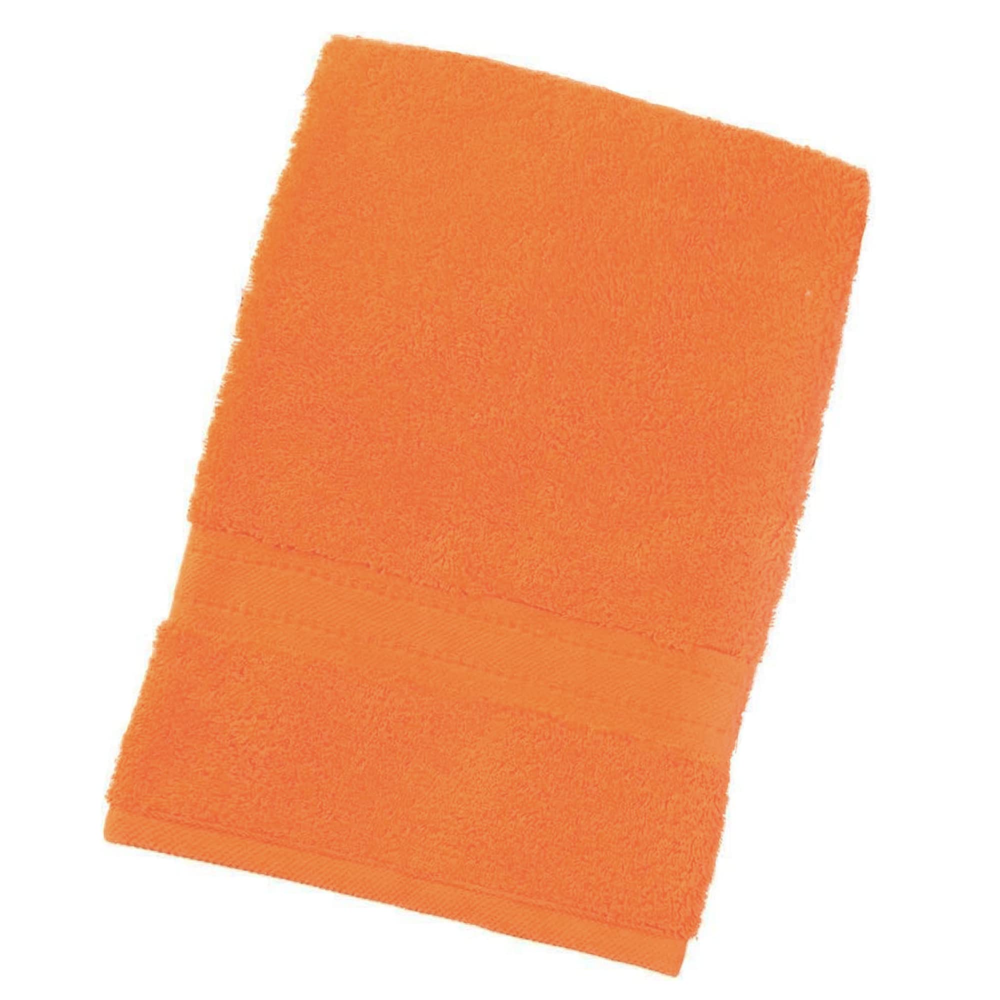 aztex Egyptian Range, 100% Cotton Towels - Hand Towel, Orange