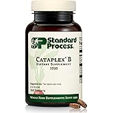 Standard Process Inc. Cataplex B - Whole Food Formula with Niacin, Vitamin B6, Thiamine, and Inositol for Heart Health, Metabolism, and Cholesterol Maintenance - 360 Tablets