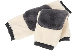 DOITOOL Full-Wrap Three-Layers Thickened Leg Protectors with Lambswool Fleece, Warm Knee Pads for Elderly