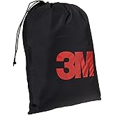 3M Reusable Nylon Respirator Storage Bag FF-400-25, Black, Fits 3M 6000, 7000 and FF-400 Series Half and Full Facepiece Respirators