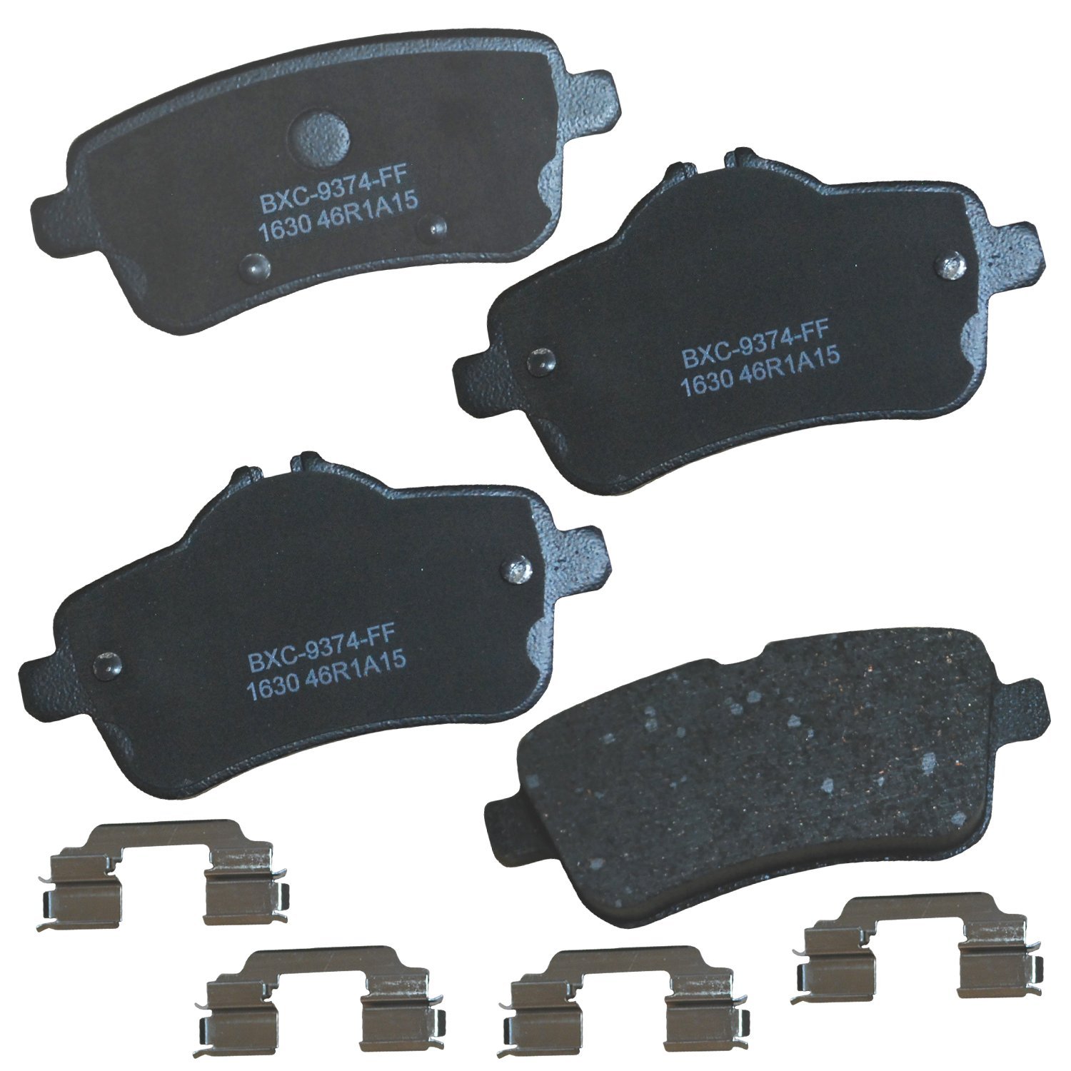 Photo 1 of Bendix Premium SBC1630 Rear Brake Pads for Benz A45,A45 AMG,CLA45 GL350,GL450,GL500,GL550,GLA45 GLE43 GLE63 AMG S,GLE300d,GLE350,GLE350d,GLE400,GLE450 GLE550,GLE550e,GLS63 GLS350d,GLS450,GLS500,GLS550