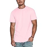 Zengjo Mens Crewneck T Shirts Relaxed Plain Soft Triblend Basic Tees