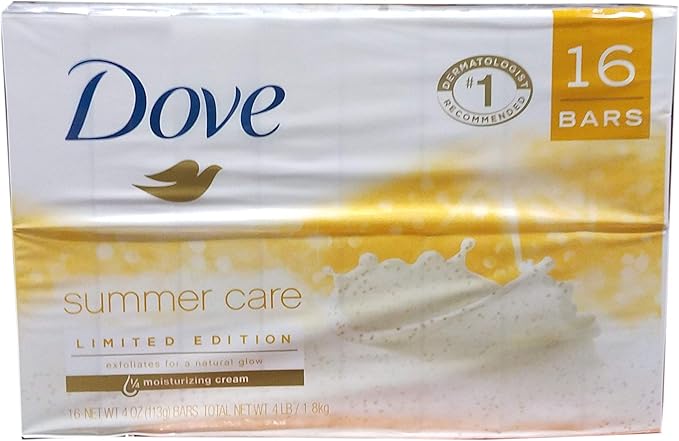 dove summer care beauty bar