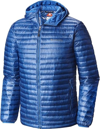 columbia men's platinum plus 860 turbodown hooded jacket