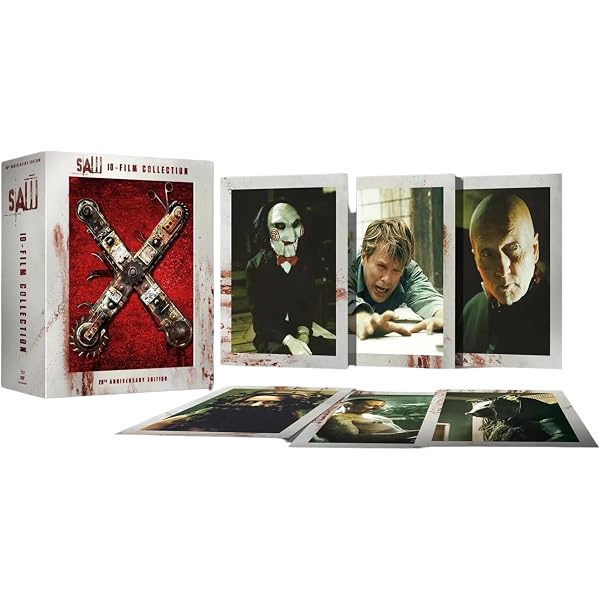Amazon.com: Saw: 10-Film Collection - DVD, BLURAY, Digital : Leigh