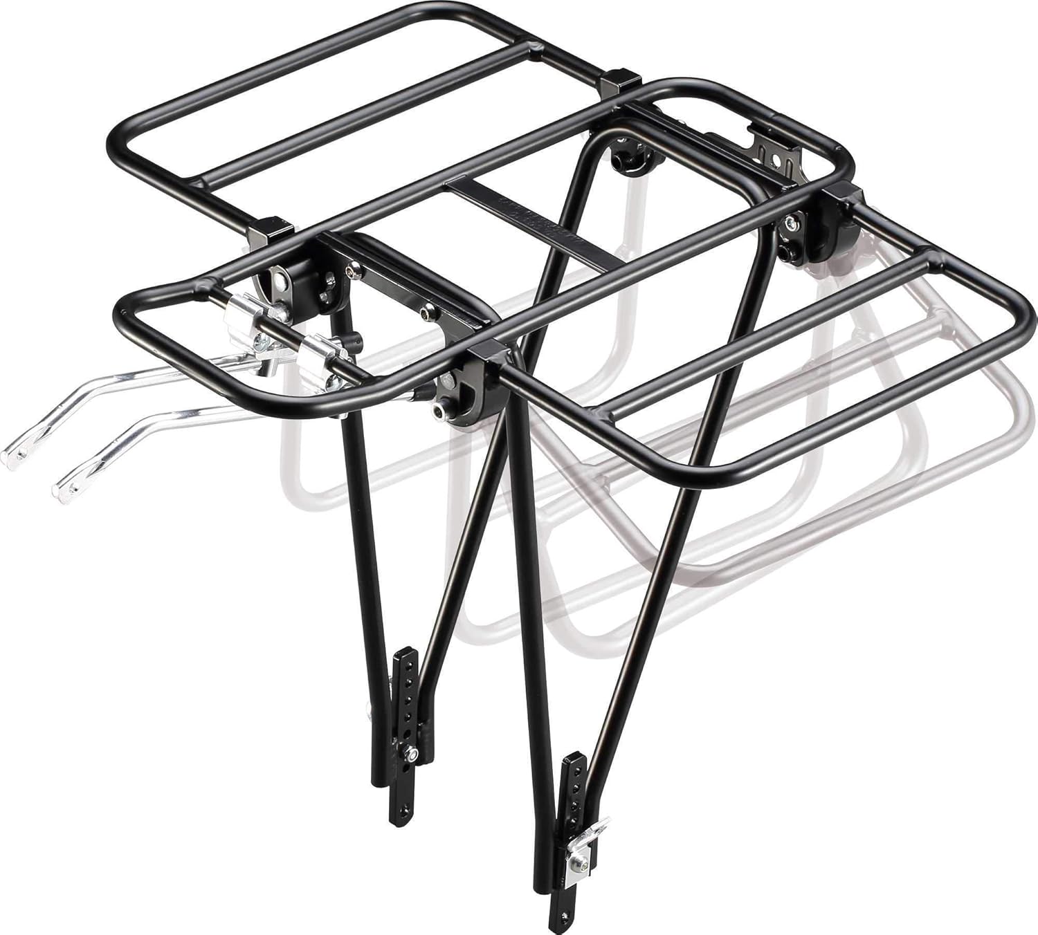 CyclingDeal Alloy Bicycle 26 to 29 Adjustable Rear Rack Carrier Outdoor