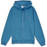 Lacoste Men's Double Face Jersey Zipped Hoodie