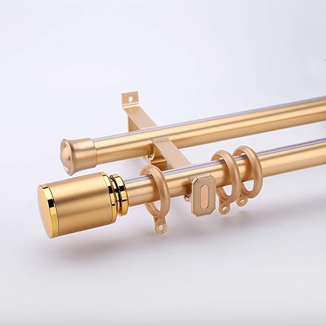 pared barra de cortina doble estandar