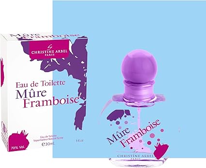 Perfume gourmand mujer morra frambuesa agua de colonia 30 ml – Lote de 2