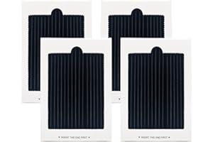 Haprait Replacement for Frigidaire PAULTRA Pure Air Ultra & Electrolux EAFCBF, 242047801, 242047804 Refrigerator Air Filter, 6.5" x 4.75", Pack of 4
