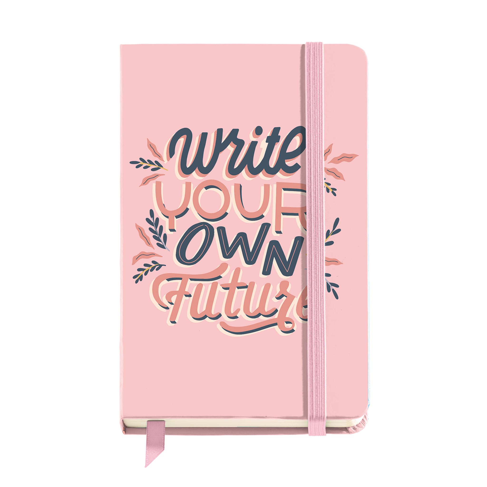 Miquelrius - Beautiful Notebook (90 x 140 mm), Notebook with 100 Smooth Sheets of 100 g/m², Ivory Paper, Rigid Cardboard Cover, Back Pocket, Elastic Closure, Beautiful Stationery