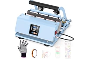 Pro 30 OZ Tumbler Heat Press Machine, EnjoyColor Mug Press for 11 OZ 15 OZ 16 OZ 20 OZ 30 OZ Straight Skinny Sublimation Tumblers, Cup Heat Press DIY Sublimation 30OZ Tumbler Press (Blue)