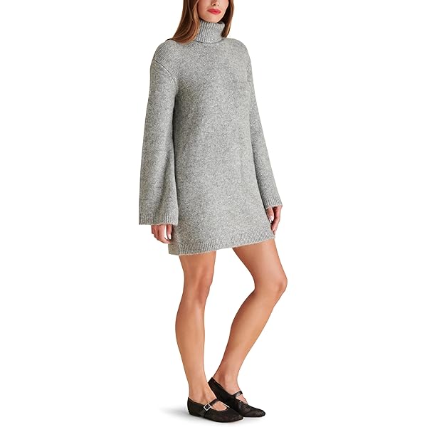 Lucky Brand Women's Cloud Jersey Mock Neck Dress,Cement,X-Large at Amazon  Women's Clothing store