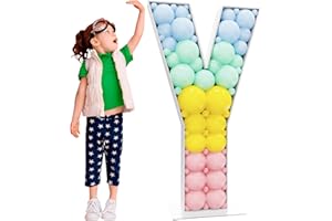 ASEE'M Asee’m Mosaic Letters 4FT Large Marquee Letters Frame Light Up Letter Y Pre-Cut Foam Board Decorations for Party Baby Shower Birthday Wedding