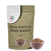 Milk Thistle Seeds 1 LB (Whole) | Whole Milk Thistle For Tea | By Yogi's Gift&reg;
