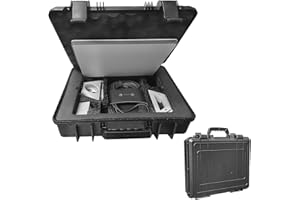 FIUTY for Starlink Mini Case, Hard Case with Foam for Precision Fit, Lightweight and Portable, Perfect for Starlink Mini Dish Kit, Travel, Camping, RV, Indoor & Outdoor Use (ABS)