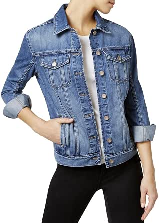 Oversized Fit Boyfriend Trucker Jacket 