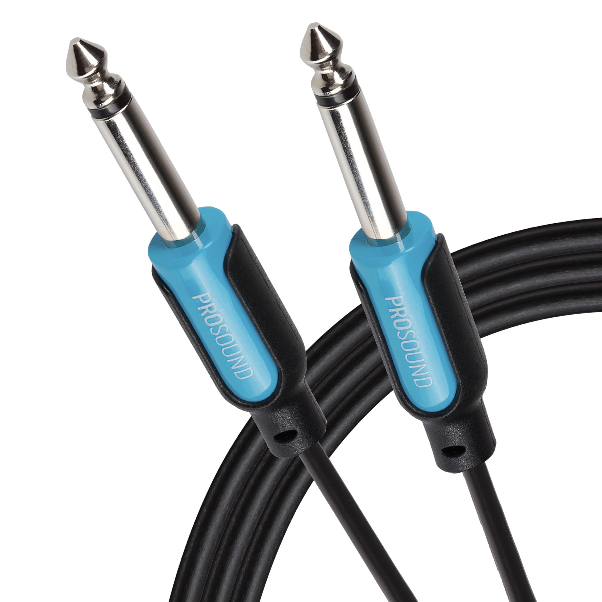 ProSound 1/4" 6.35mm 2 Pole Jack Plug to 1/4" 6.35mm 2 Pole Jack Plug Cable, 3m