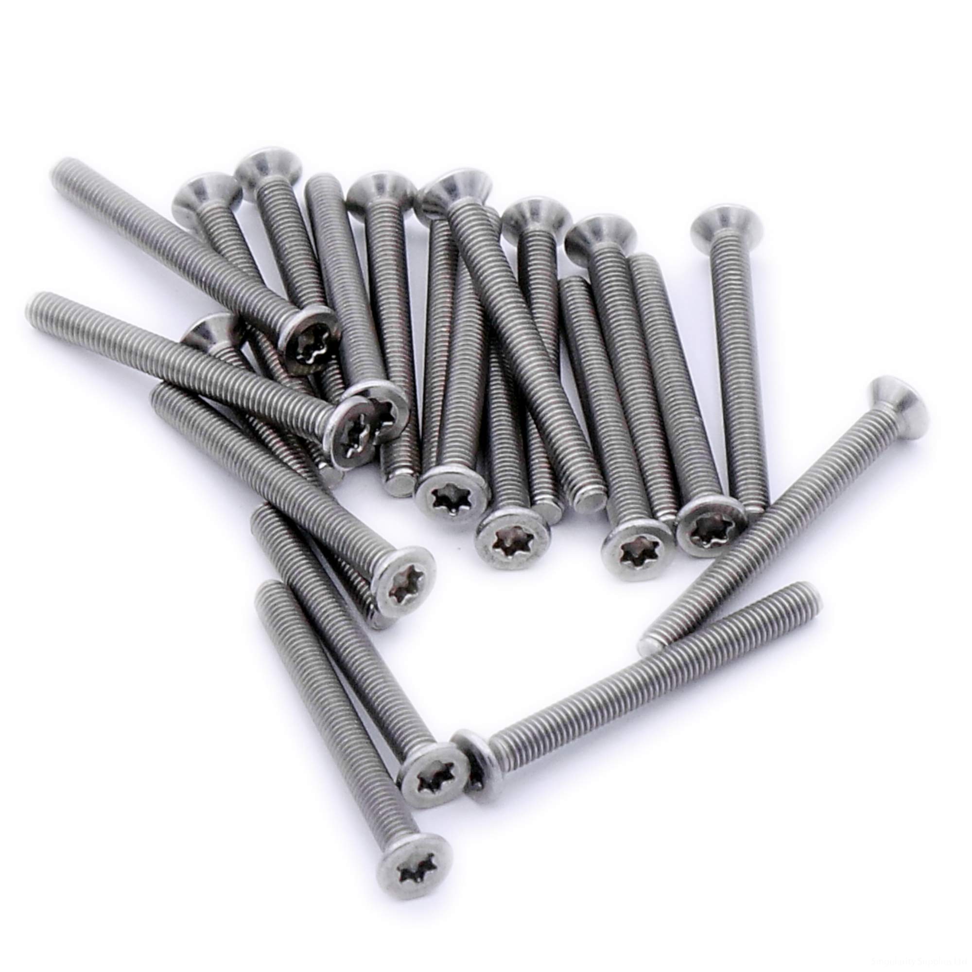 M4 (4mm x 5mm) TX Socket Countersunk Machine Screw (Bolt) - Stainless Steel (A2) (Pack of 20)