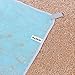 BASEIN Sand Scape Beach Mat Large Size Outdoor Picnic Camping Blanket - Blue